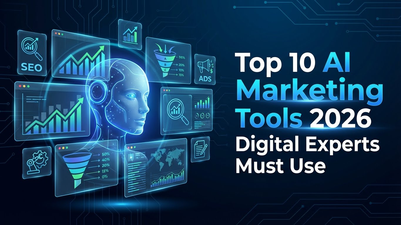 Top 10 AI Marketing Tools 2026 Digital Experts Must Use